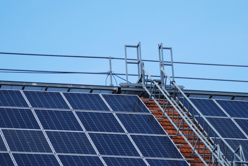 instalaciones fotovoltaicas en un tejado